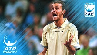 Kuerten vs Agassi ATP Finals 2000 Final Highlights [upl. by Lamok553]