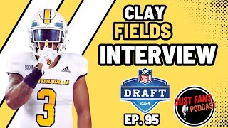 NFL 2024 Draft Prospect Clay Fields Interview  DB Out of Chattanooga [upl. by Yna]