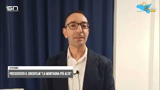 Letojanni presentato il docufilm di Matteo Arrigo quotLa montagna più altaquot [upl. by Linker]