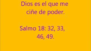 Dios es el que me ciñe de poder Salmo 18 32 33 46 49 Canta Víctor Jesús México [upl. by Wolford]