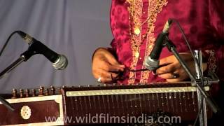 Santoor maestro Pandit Shiv Kumar Sharma performs in India [upl. by Letram624]