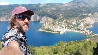 Exploring Beaches amp Castles on Kefalonia Island Greece [upl. by Aneahs570]