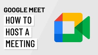 Google Meet How to Host a Meeting [upl. by Aynad]