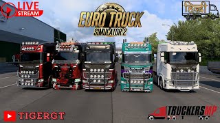 ETS2 Live  TruckersMP Live  Euro Truck Simulator 2 Live  With botzmamba ets2hindi truckersmp [upl. by Alhahs]