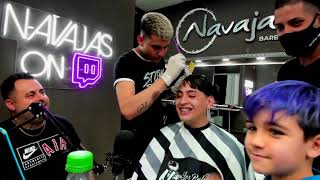 FREESTYLE de TIAGO PZK🔥💣 NAVAJAS BarberShop [upl. by Auot]