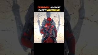 Deadpool vs Wolverine Variants😂 deadpool3 music shortsfeed marvel youtube Deadpool amp Wolverine [upl. by Ynned]