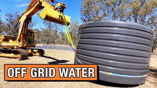 Our MASSIVE Water Storage Upgrade for our OffGrid Homestead [upl. by Udall90]