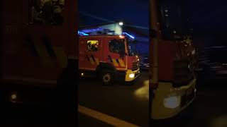 A128 Torhout vertrokken naar brand gebouw [upl. by Greeley]