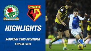 Highlights Blackburn Rovers v Watford [upl. by Ahcsrop]