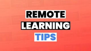 Best Tips amp Tricks for remote LearningTeaching [upl. by Prince954]