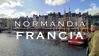 NORMANDÍA Francia Ruta IMPRESCINDIBLES Rouen Étretat Honfleur Caen Mont SaintMichel [upl. by Mensch126]