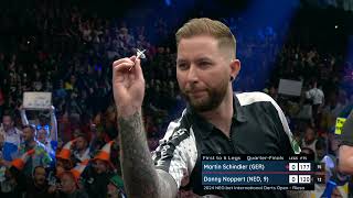 Martin Schindler vs Danny Noppert  Full QuarterFinal  NEObet International Darts Open 2024 [upl. by Harbot]