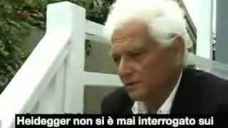 Jacques Derrida  Essere e Tempo sub ITA [upl. by Nnasus601]