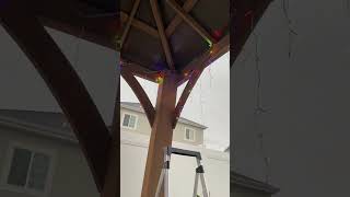 Ollny Icicle Lights Outdoor 306LED 25FT 25ft of Amazing LEDs Weather Proof amp Easy to Instal REVIE [upl. by Cannon]