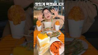 생애최초 야외 70cm 먹방 도젼 [upl. by Nnylarej]