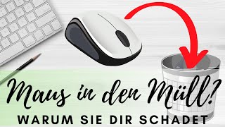 PCMaus 🖱️ Darum schadet sie Dir Welche Alternativen gibt es Mausarm  Tennisarm  RSISyndrom [upl. by Swithin]