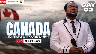 CANADA CONFERENCE BROADCAST WITH APOSTLE JOHN CHI DAY 2 11052024 [upl. by Hguh]