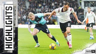 HIGHLIGHTS  Derby County Vs Wycombe Wanderers [upl. by Enellij893]