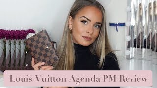 LOUIS VUITTON AGENDA PM REVIEW  INSERT SETUP  Dilara Bosak [upl. by Webb]