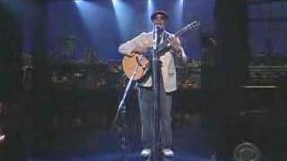 Raul Midón  State of Mind Live On Late Show With Dave Lett [upl. by Musetta]