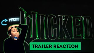 Wicked Trailer Reaction  YES Cynthia Erivo is going to shine [upl. by Hett548]