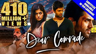 Dear Comrade 2020 New Released Hindi Dubbed Full Movie  Vijay Devarakonda Rashmika Shruti [upl. by Aisac390]